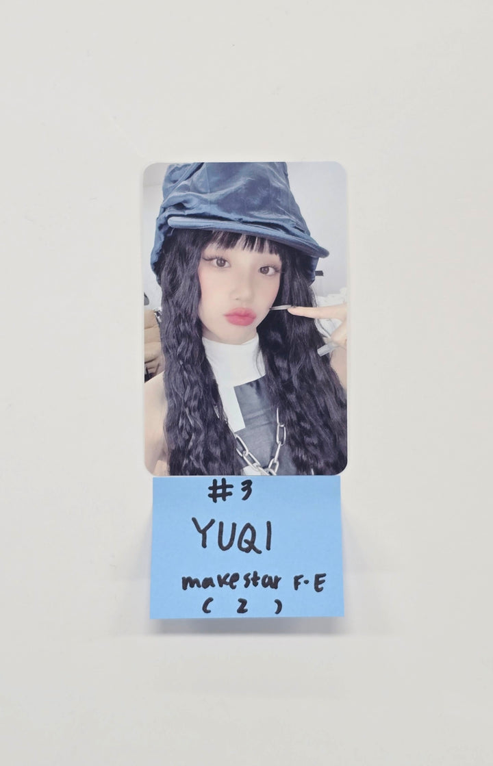 YUQI (of I-dle) "Motivation" - Makestar Fansign Event Photocard [25.9.22]