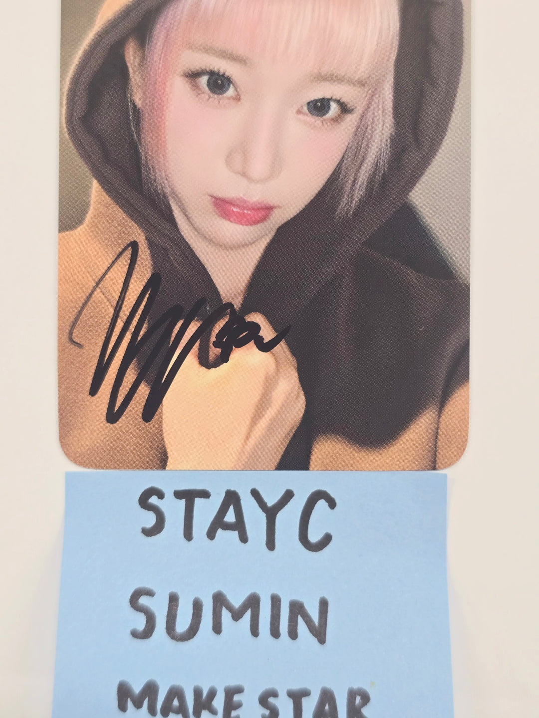 SUMIN (of STAYC) "I WANT IT" - Makestar Fansign Event Winner Photocard [25.9.22]