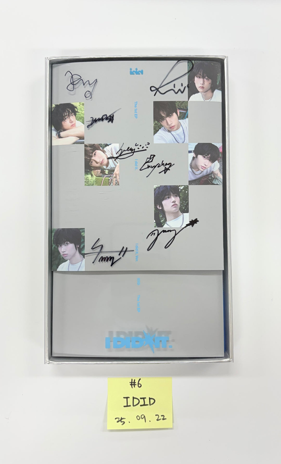 ZEROBASEONE "Never Say Never",  ALL(H)OURS "VCF", IDID "I did it", CLOSE YOUR EYES "Snowy Summer" -  Hand Authgraphed (Signed)Promo Album [25.9.22]