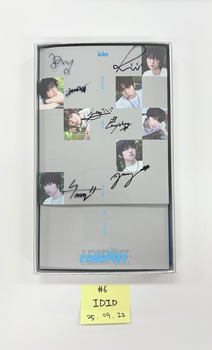 ZEROBASEONE "Never Say Never",  ALL(H)OURS "VCF", IDID "I did it", CLOSE YOUR EYES "Snowy Summer" -  Hand Authgraphed (Signed)Promo Album [25.9.22]