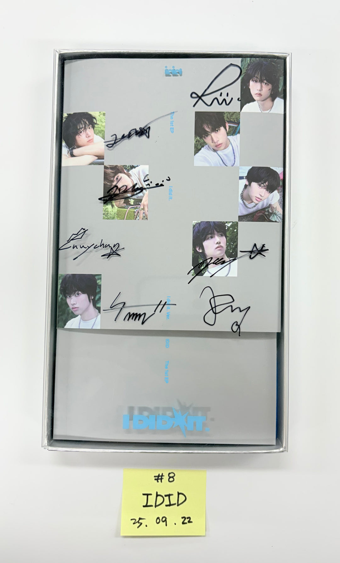 ZEROBASEONE "Never Say Never",  ALL(H)OURS "VCF", IDID "I did it", CLOSE YOUR EYES "Snowy Summer" -  Hand Authgraphed (Signed)Promo Album [25.9.22]