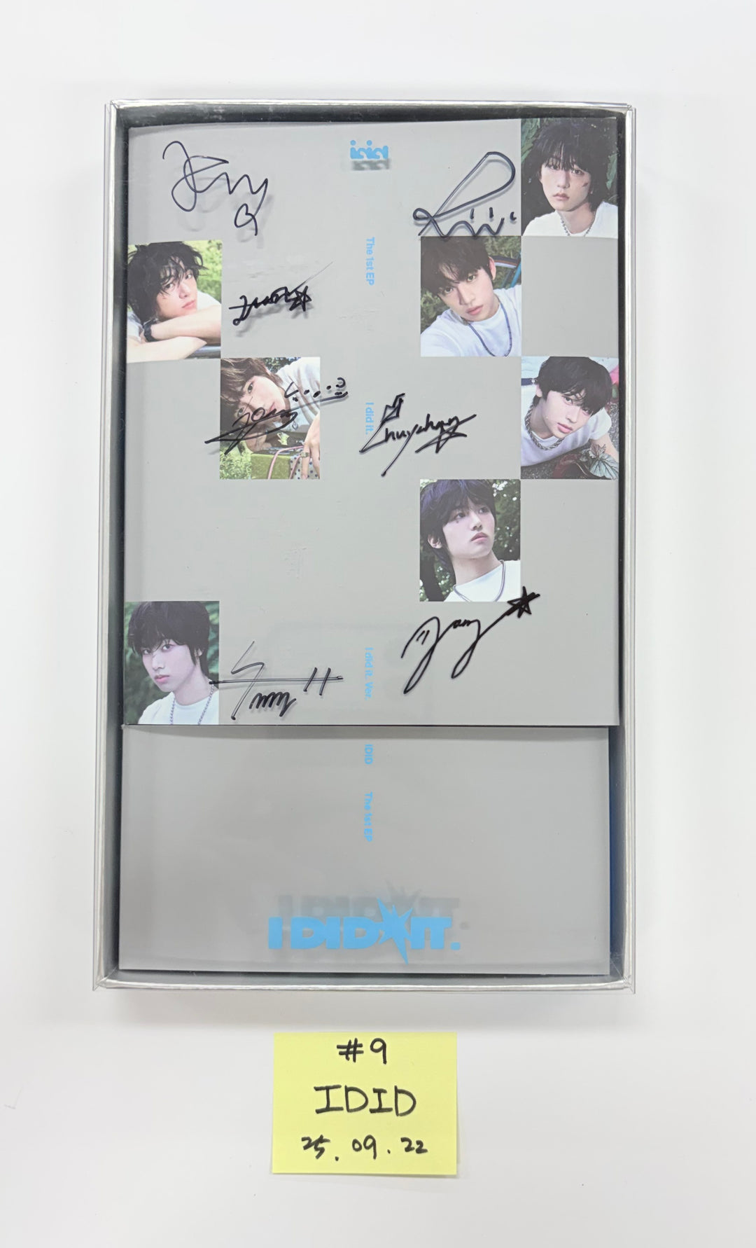 ZEROBASEONE "Never Say Never",  ALL(H)OURS "VCF", IDID "I did it", CLOSE YOUR EYES "Snowy Summer" -  Hand Authgraphed (Signed)Promo Album [25.9.22]