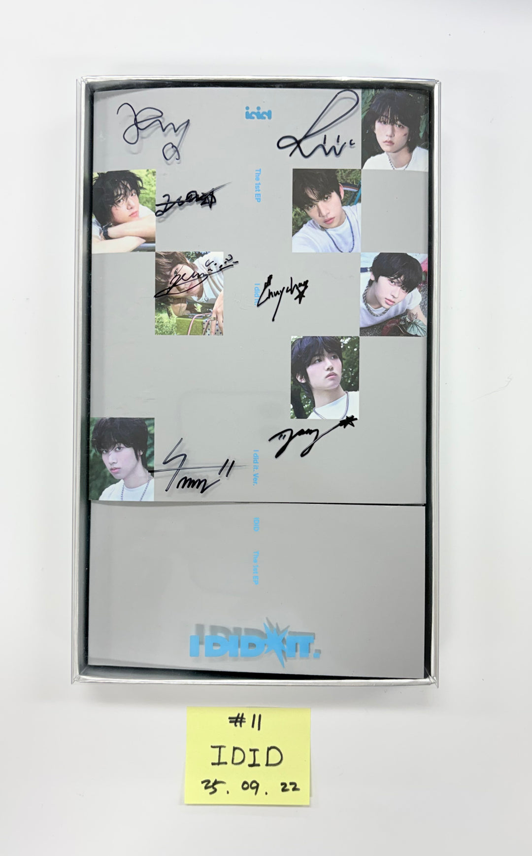 ZEROBASEONE "Never Say Never",  ALL(H)OURS "VCF", IDID "I did it", CLOSE YOUR EYES "Snowy Summer" -  Hand Authgraphed (Signed)Promo Album [25.9.22]
