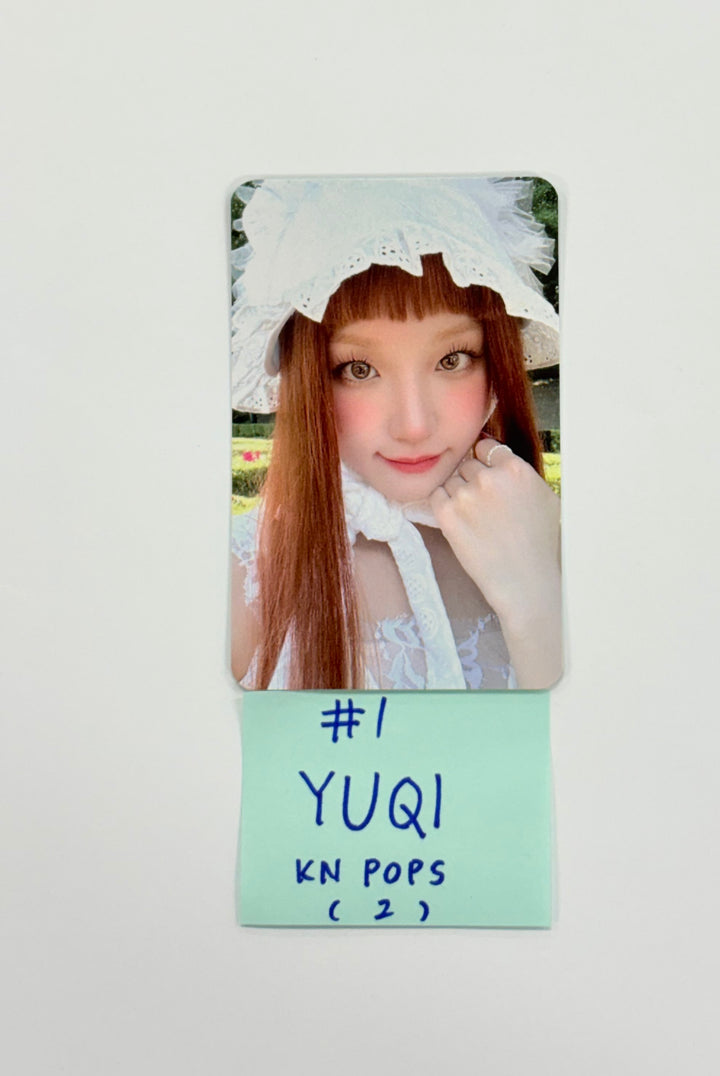 YUQI (of I-dle) "Motivation" - KN POPS Pre-Order Benefit Photocard [25.9.23]