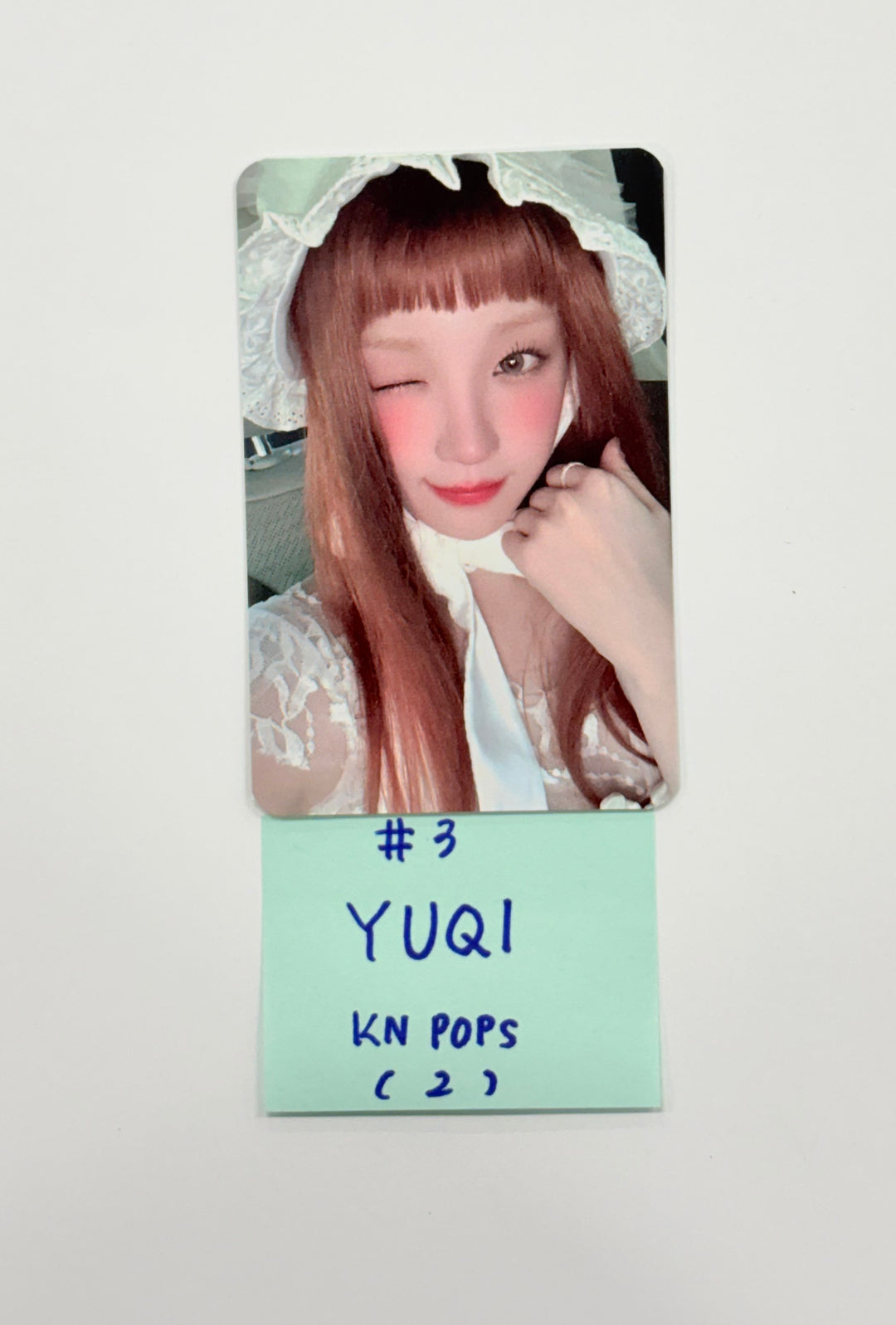 YUQI (of I-dle) "Motivation" - KN POPS Pre-Order Benefit Photocard [25.9.23]