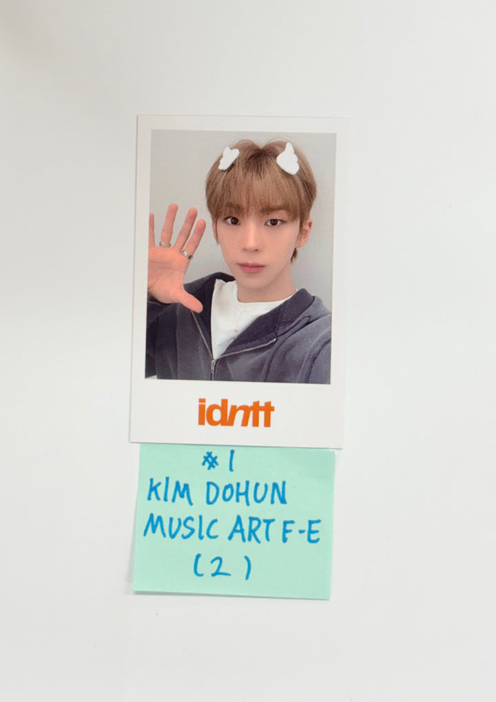 idntt "unevermet" - Music Art Fansign Event Polaroid Type Photocards (Objekt Music Album ver.) [25.9.23]