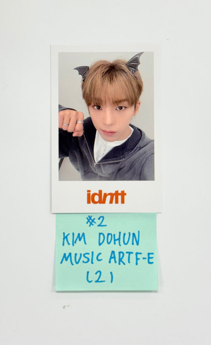 idntt "unevermet" - Music Art Fansign Event Polaroid Type Photocards (Objekt Music Album ver.) [25.9.23]