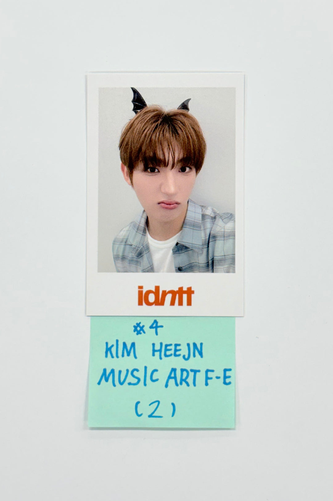 idntt "unevermet" - Music Art Fansign Event Polaroid Type Photocards (Objekt Music Album ver.) [25.9.23]