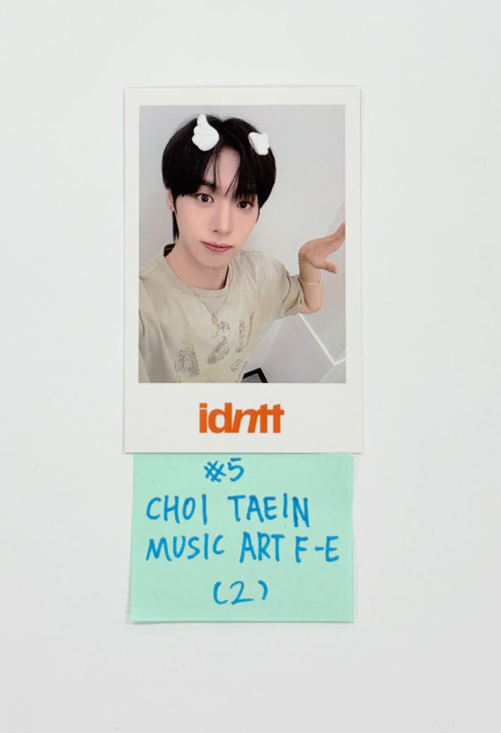 idntt "unevermet" - Music Art Fansign Event Polaroid Type Photocards (Objekt Music Album ver.) [25.9.23]