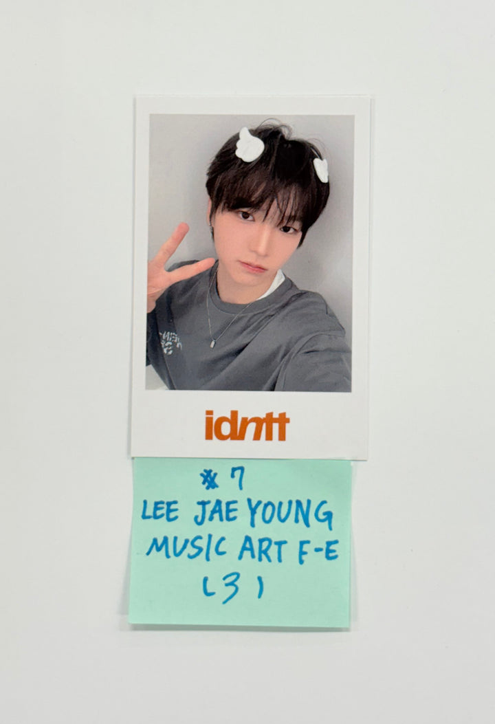 idntt "unevermet" - Music Art Fansign Event Polaroid Type Photocards (Objekt Music Album ver.) [25.9.23]
