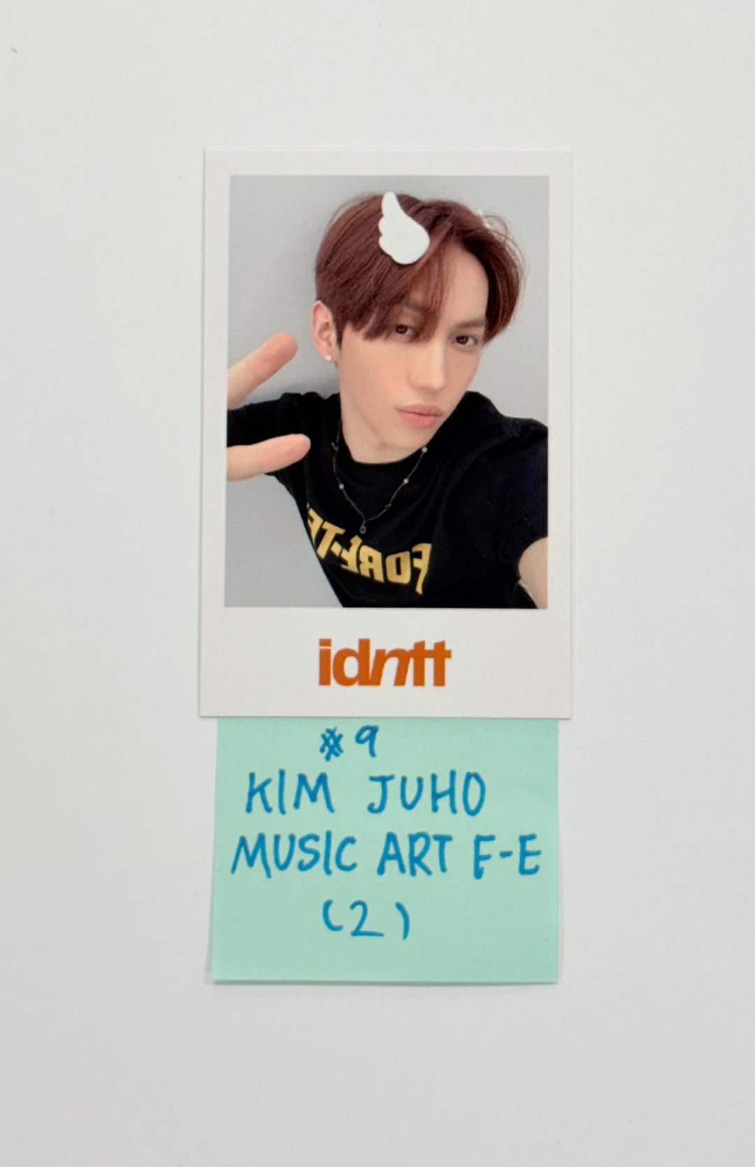 idntt "unevermet" - Music Art Fansign Event Polaroid Type Photocards (Objekt Music Album ver.) [25.9.23]