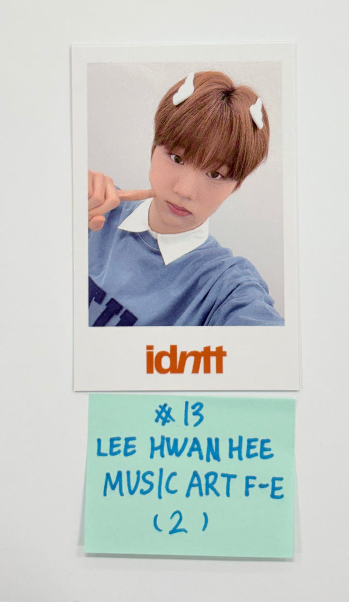 idntt "unevermet" - Music Art Fansign Event Polaroid Type Photocards (Objekt Music Album ver.) [25.9.23]
