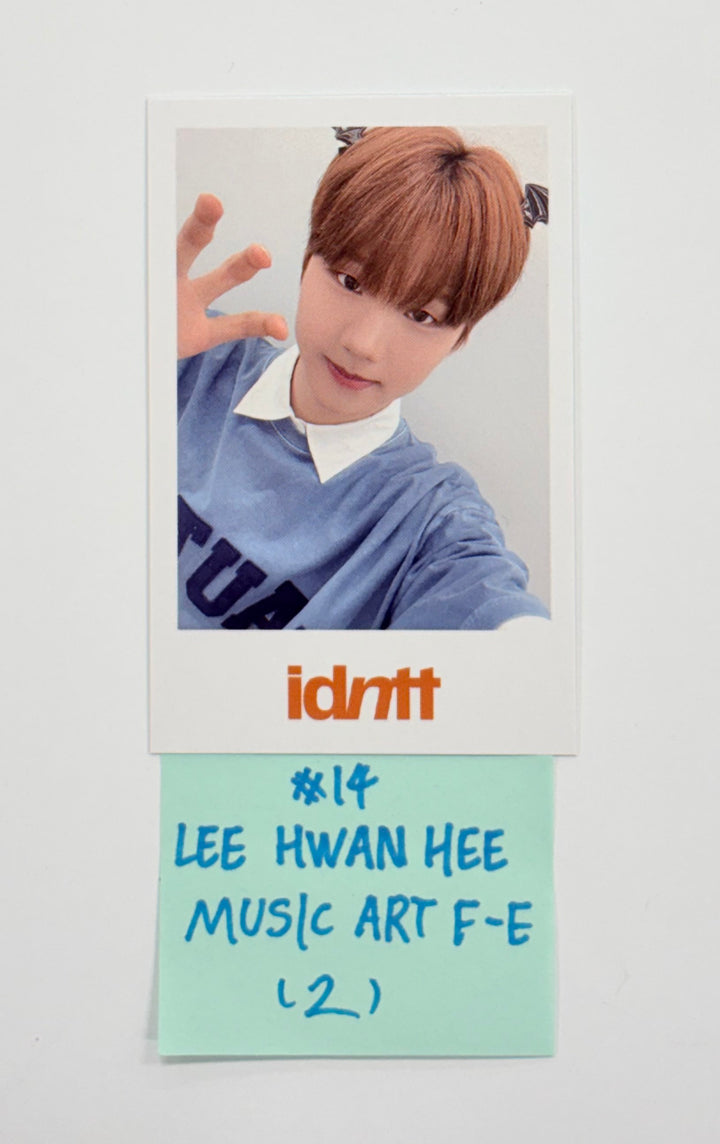 idntt "unevermet" - Music Art Fansign Event Polaroid Type Photocards (Objekt Music Album ver.) [25.9.23]