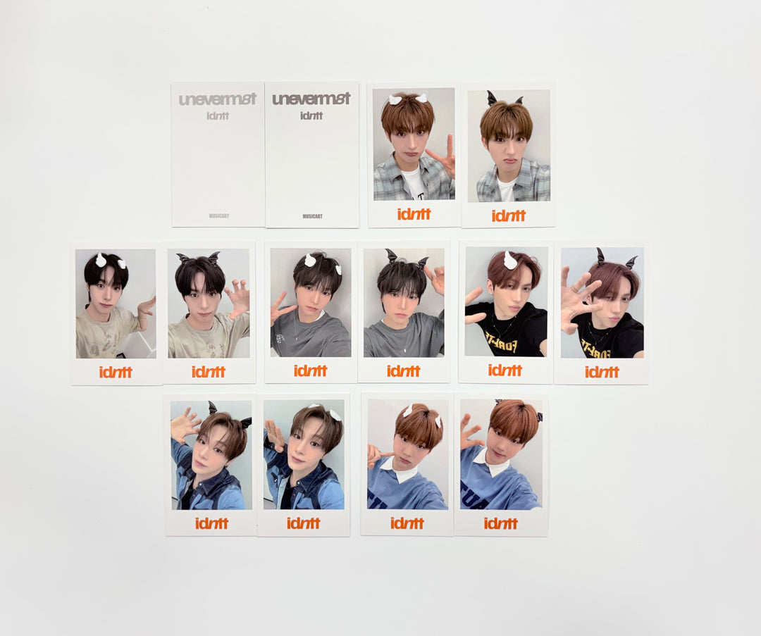 idntt "unevermet" - Music Art Fansign Event Polaroid Type Photocards (Objekt Music Album ver.) [25.9.23]