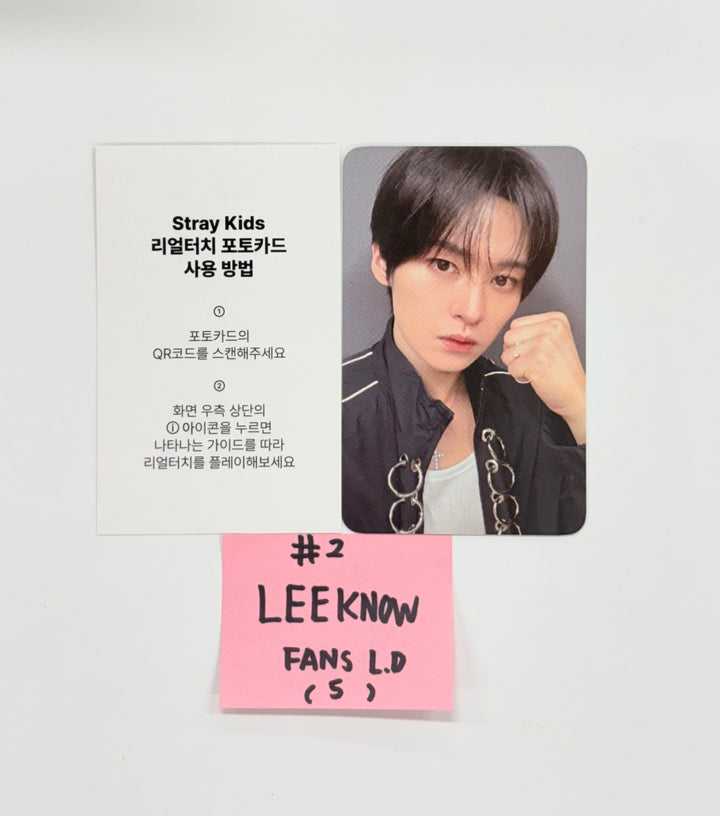 Stray Kids "KARMA" - FANS Shop Lucky Draw Event Real Touch Photocard [25.9.24] [Restocted 9/25]
