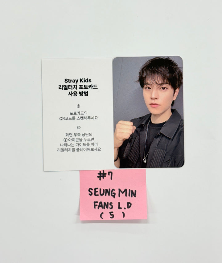 Stray Kids "KARMA" - FANS Shop Lucky Draw Event Real Touch Photocard [25.9.24] [Restocted 9/25]
