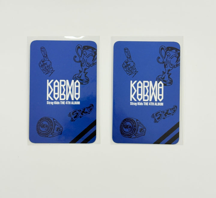Stray Kids "KARMA" POP-UP STORE  - PVC POUCH Photocard [25.9.24]