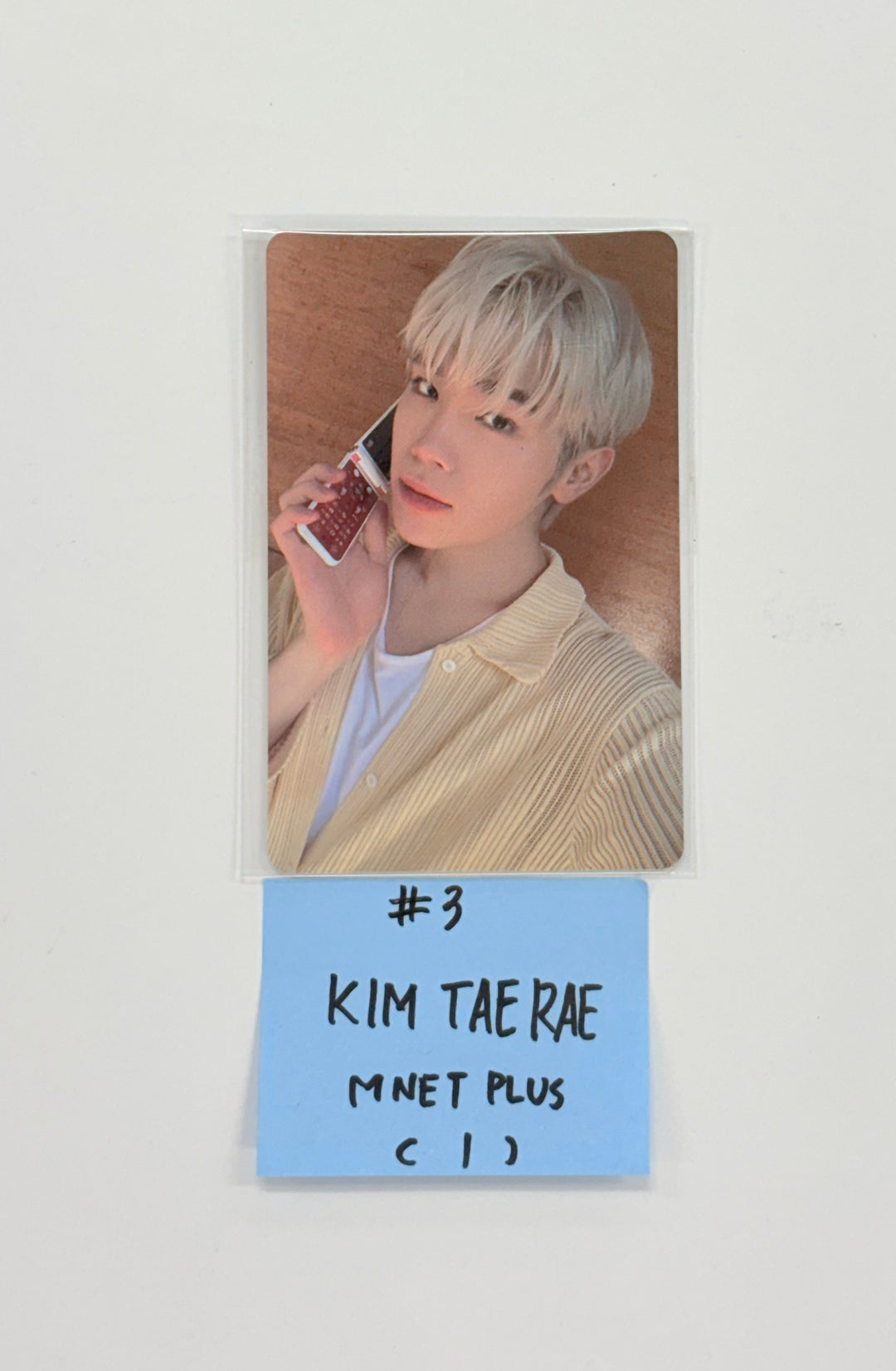 ZEROBASEONE 1st FULL "NEVER SAY NEVER" - Mnet PLUS Merch Exclusive Purchase Event Photocard [25.9.25]