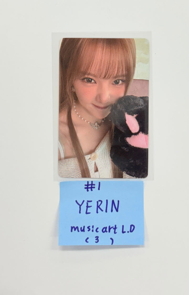 Yerin (of Gfriend) "Awake" - Music Art Lucky Draw Event Photocard [25.9.25]