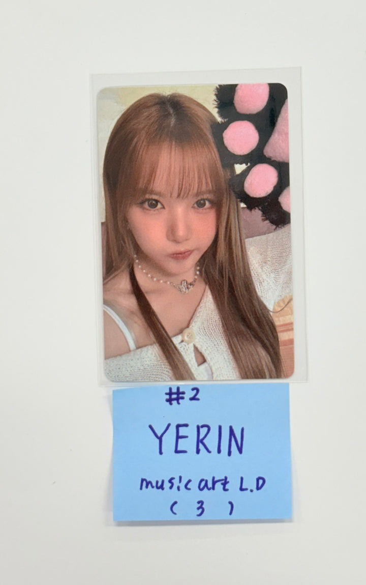 Yerin (of Gfriend) "Awake" - Music Art Lucky Draw Event Photocard [25.9.25]