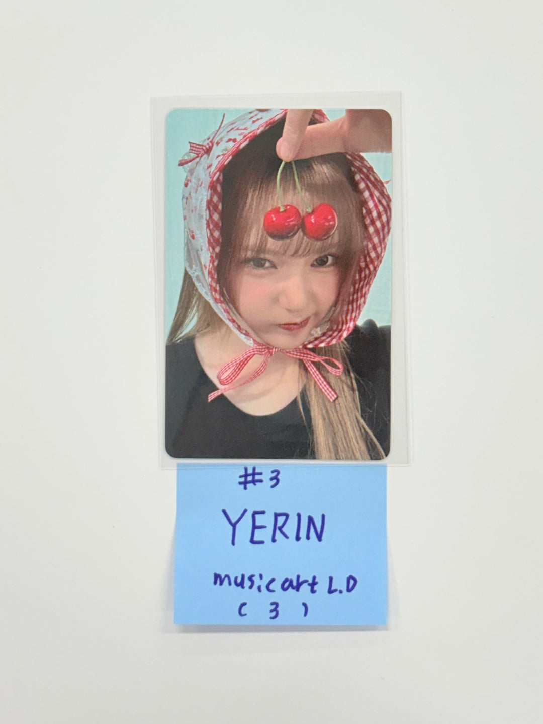 Yerin (of Gfriend) "Awake" - Music Art Lucky Draw Event Photocard [25.9.25]