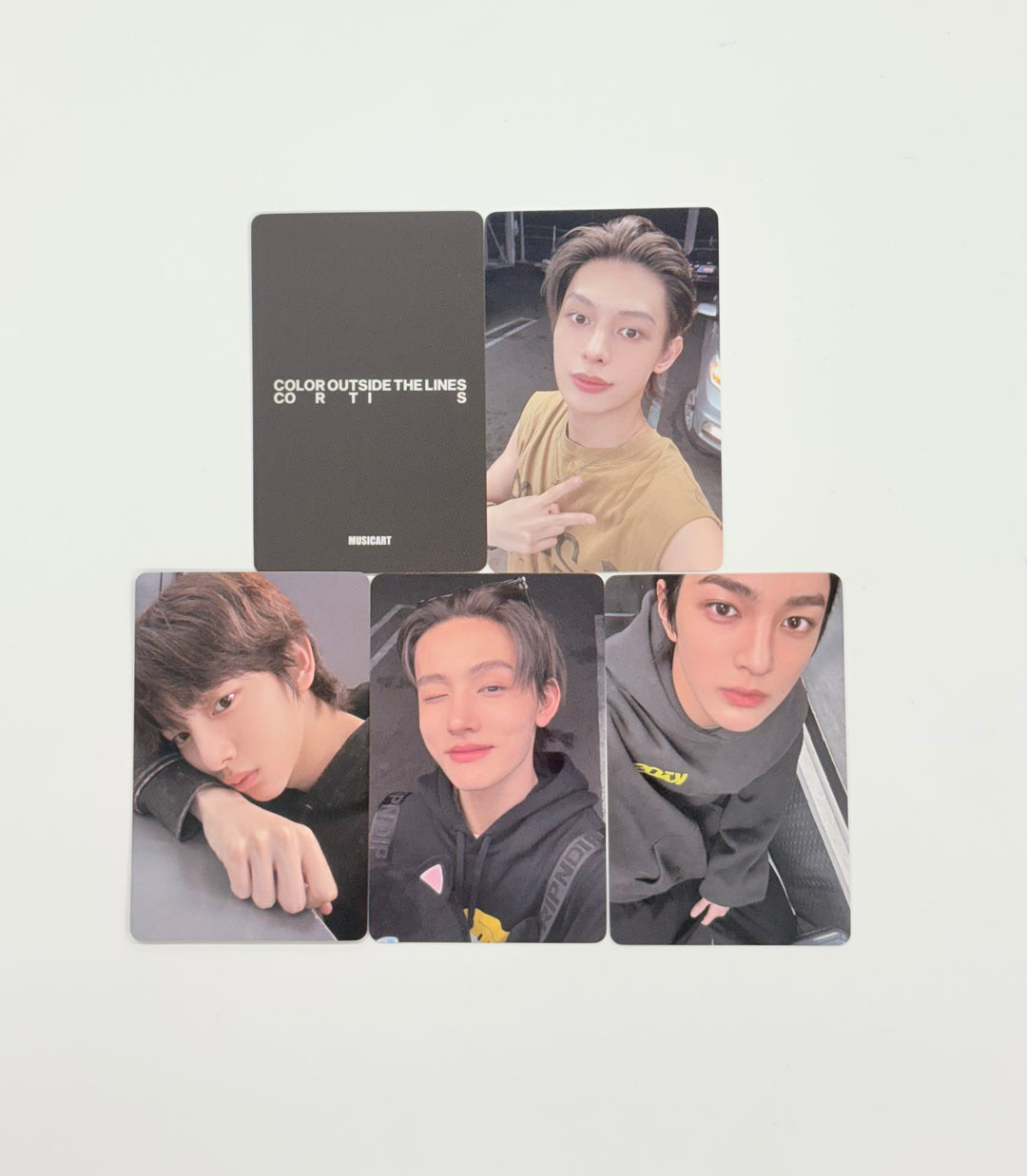 CORTIS 1st EP "Color Outside The Line" - Music Art Fansign Event Photocard (Weverse Albums ver.) [25.9.25]