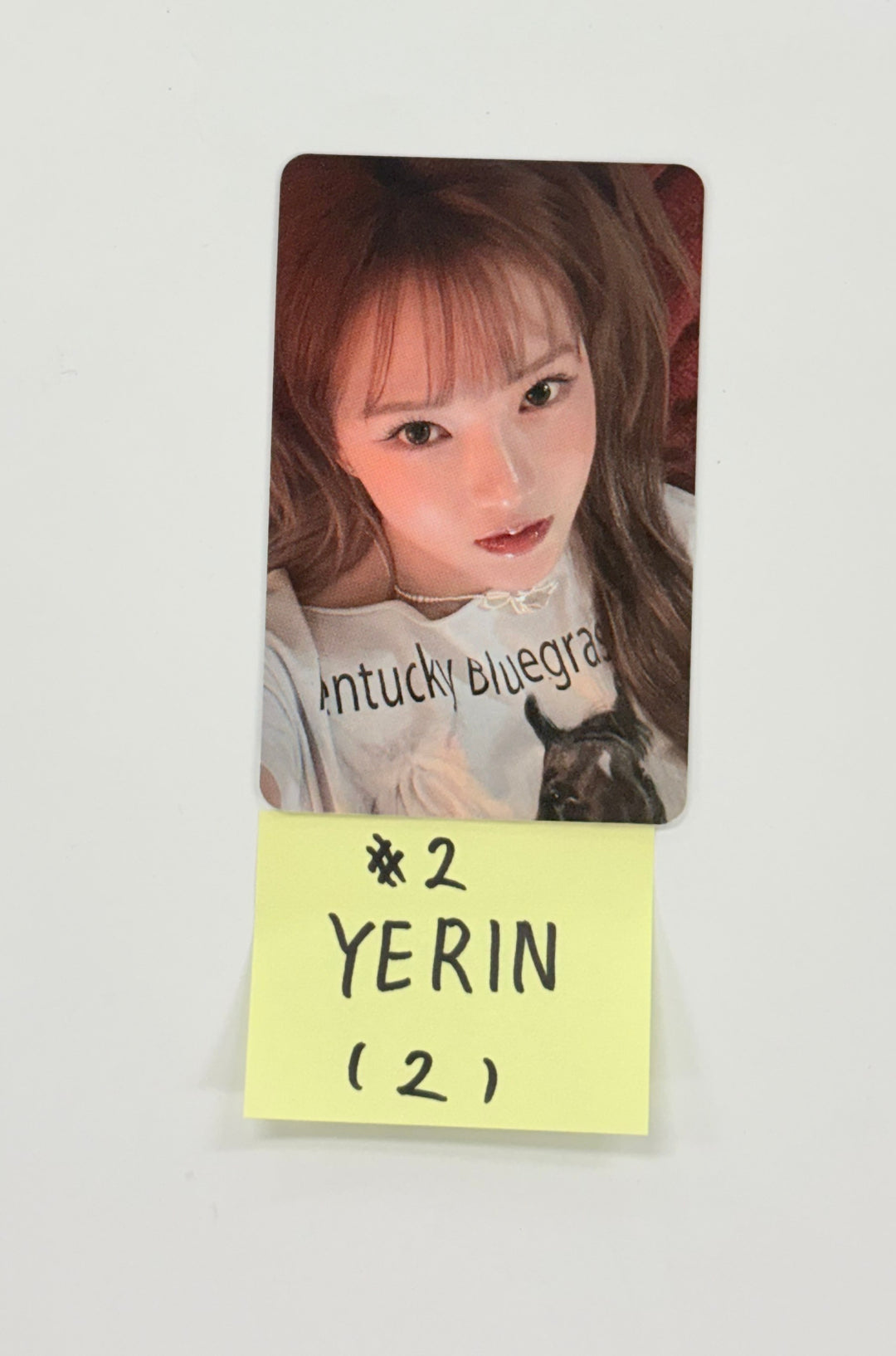Yerin (of Gfriend) "Awake" - Official Photocard (Platform ver.) [25.9.25]