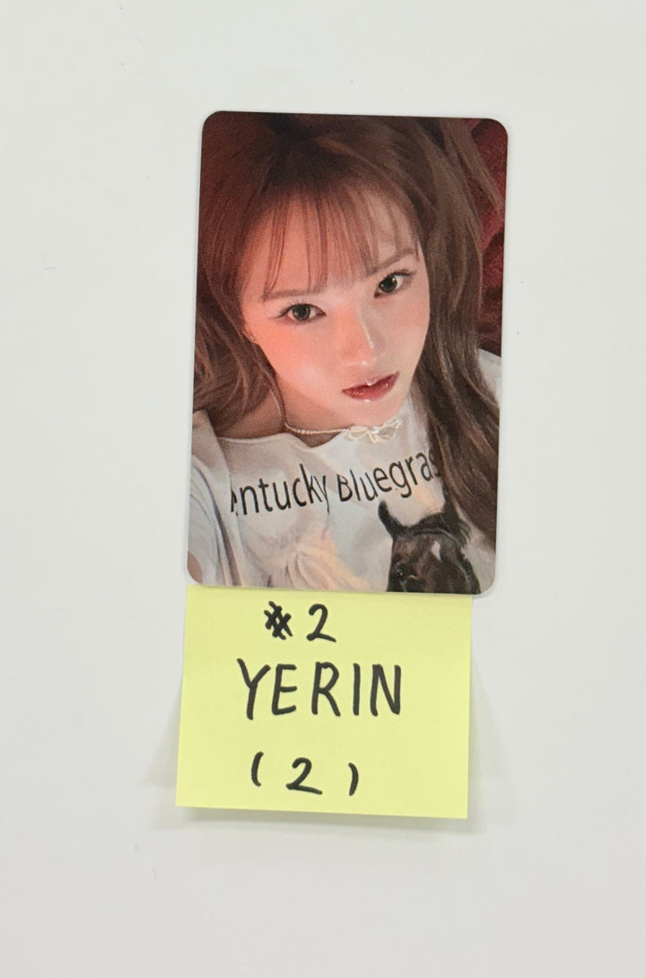 Yerin (of Gfriend) "Awake" - Official Photocard (Platform ver.) [25.9.25]