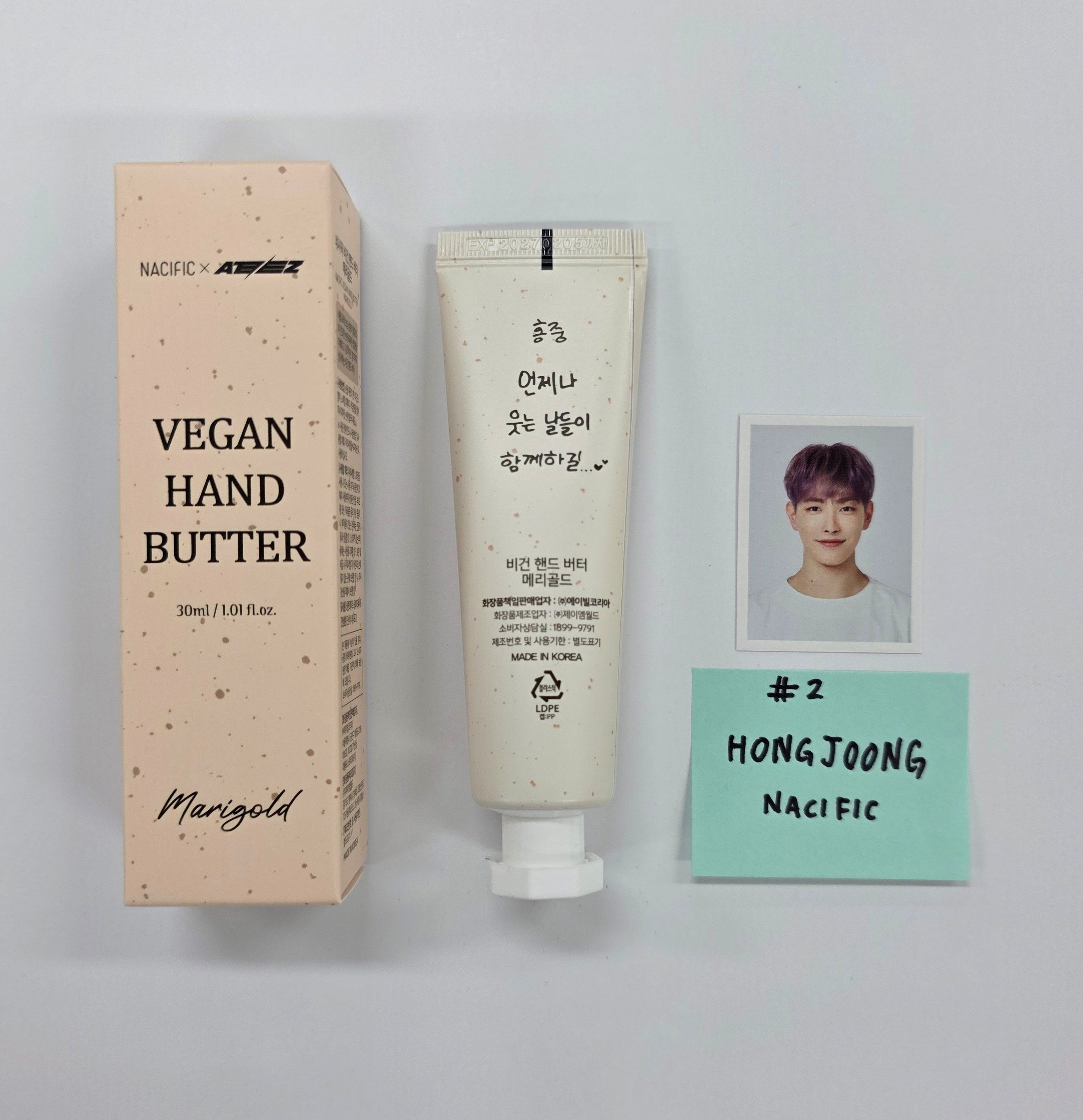 ATEEX X NACIFIC - Vegan Hand Butter Special Edition ID Photo + Hand Butter Set [25.9.26]