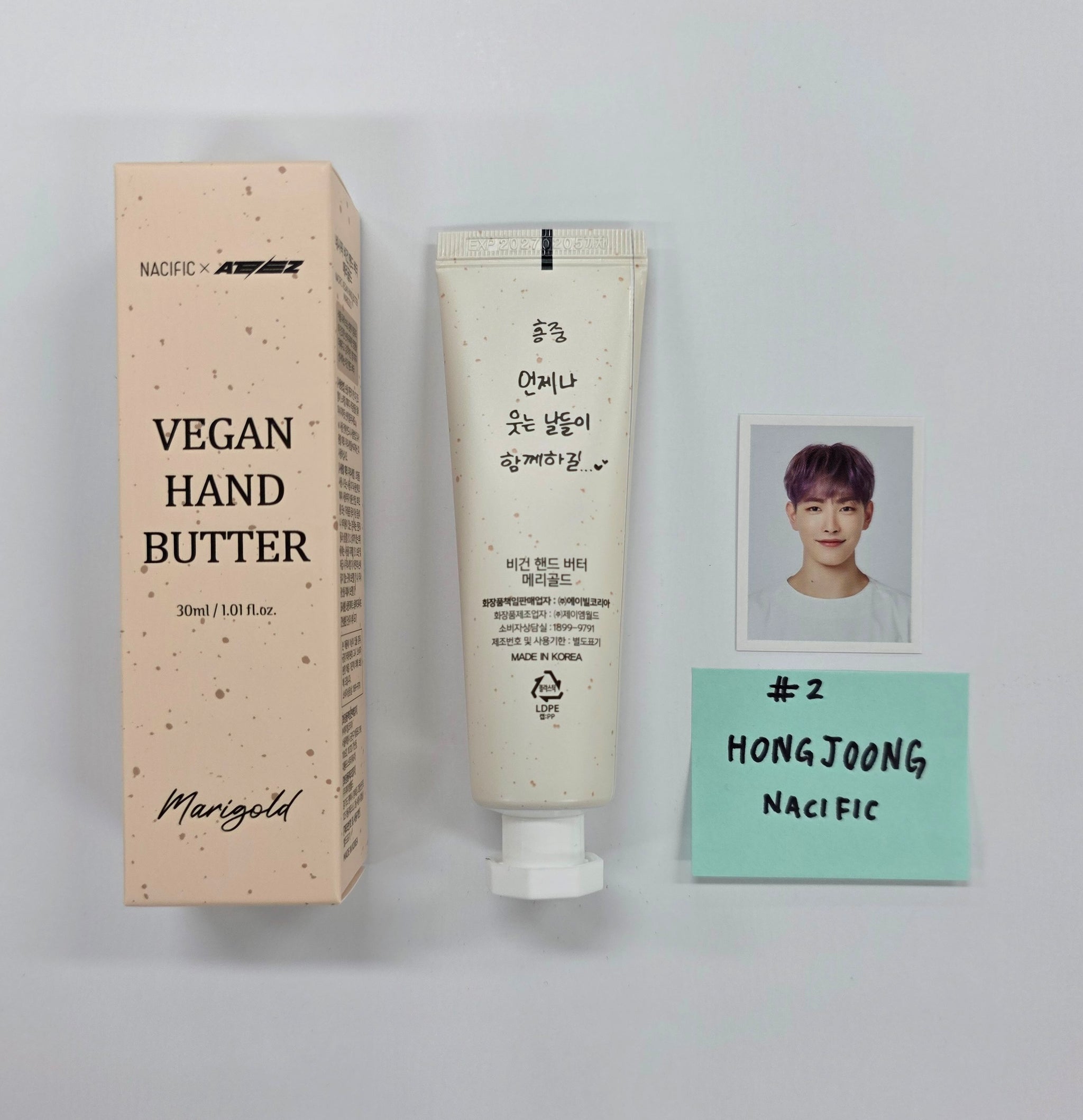 ATEEX X NACIFIC - Vegan Hand Butter Special Edition ID Photo + Hand Butter Set [25.9.26]