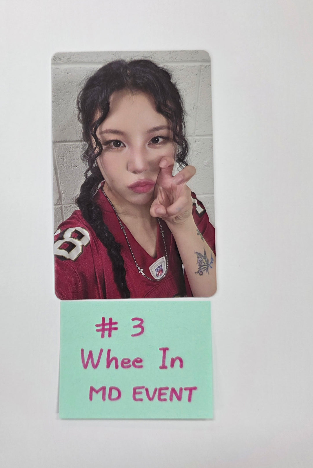WHEE IN (of Mamamoo) - Apple Music 2025 Whee In FAN-CON TOUR [OWHEECE] OFFICIAL MD Event Photocard [25.9.26]