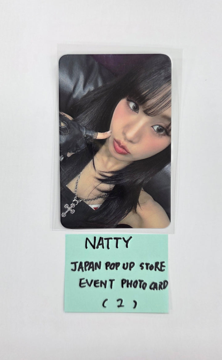NATTY (of KISS OF LIFE) "224" - Everline JAPAN POP UP STORE OFFICIAL MD Event Photocard [25.9.26]