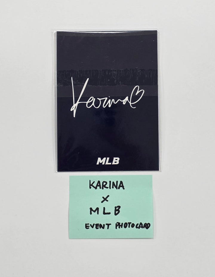 KARINA (of AESPA) - MLB Event Photocard [25.9.26]