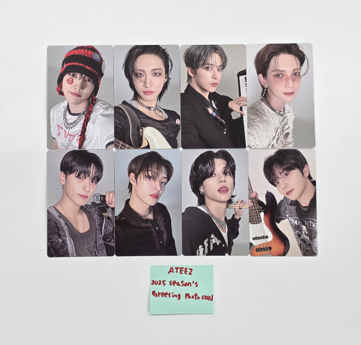 ATEEZ - 2025 Season Greetings Photocard (8ea set) (ON THE ATEEZ ver.) [25.9.26]