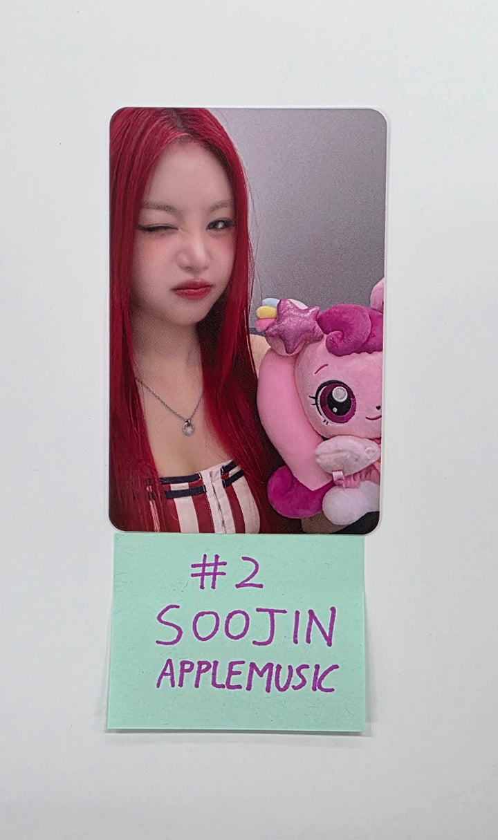 SOOJIN "BADITUDE" -  Apple Music Fansign Event Photocard R3 [25.9.26]