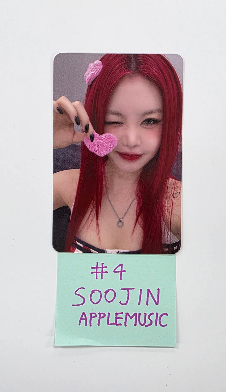 SOOJIN "BADITUDE" -  Apple Music Fansign Event Photocard R3 [25.9.26]