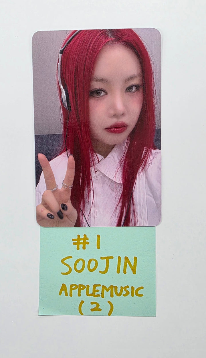SOOJIN "BADITUDE" -  Apple Music Fansign Event Photocard R2 [25.9.26]