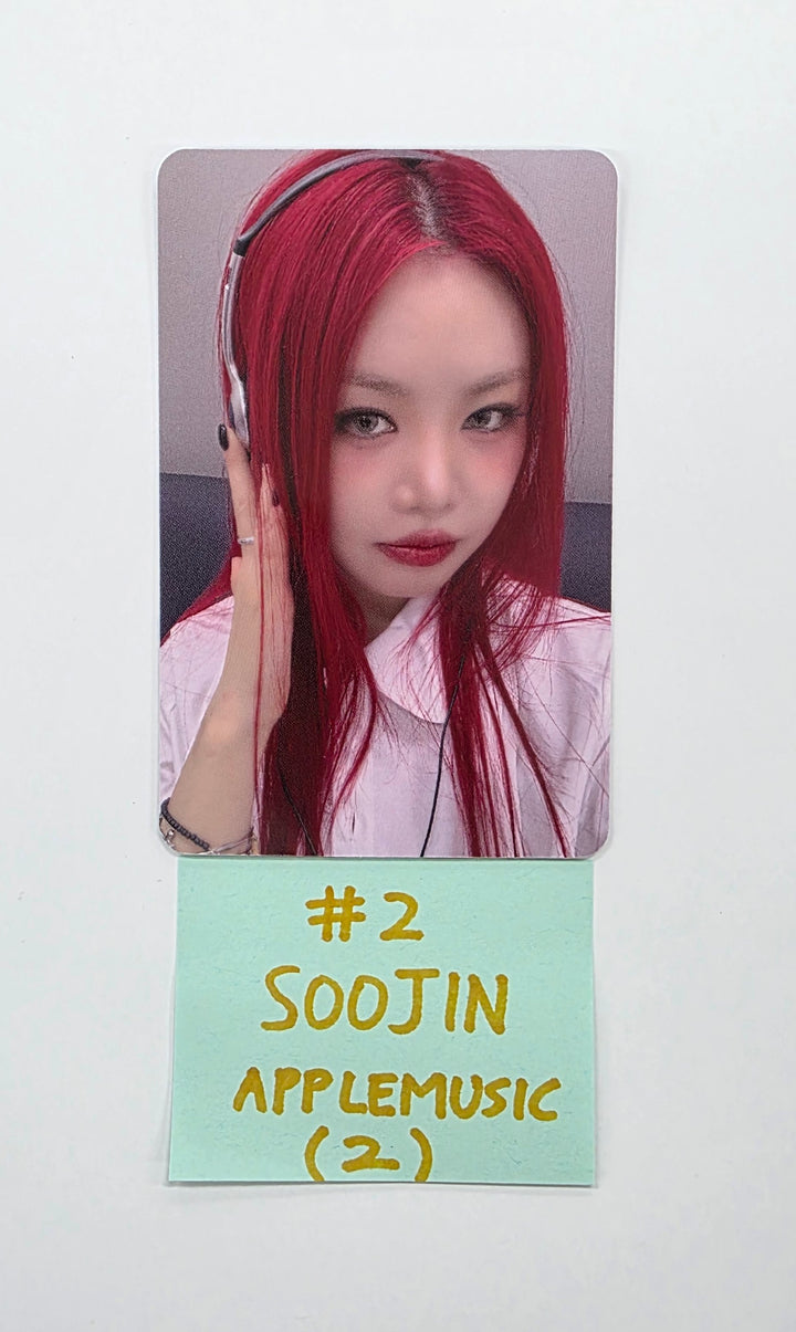 SOOJIN "BADITUDE" -  Apple Music Fansign Event Photocard R2 [25.9.26]