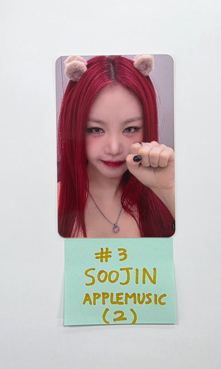 SOOJIN "BADITUDE" -  Apple Music Fansign Event Photocard R2 [25.9.26]