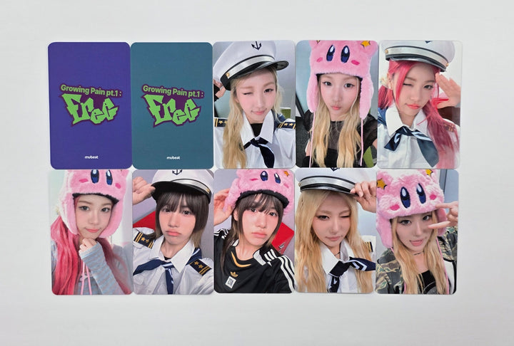 YOUNG POSSE "Growing Pain pt.1 : FREE" - Mubeat Fansign Event Photocard (Sticker Book ver.) [25.9.26]