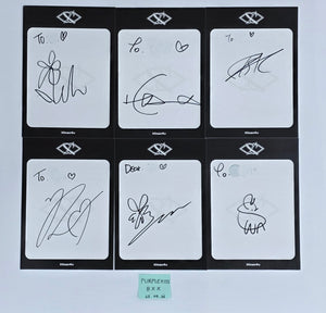 PURPLE KISS "BXX" - Ktown4U Hand Autographed(Signed) Paper (6ea set) [25.9.26]