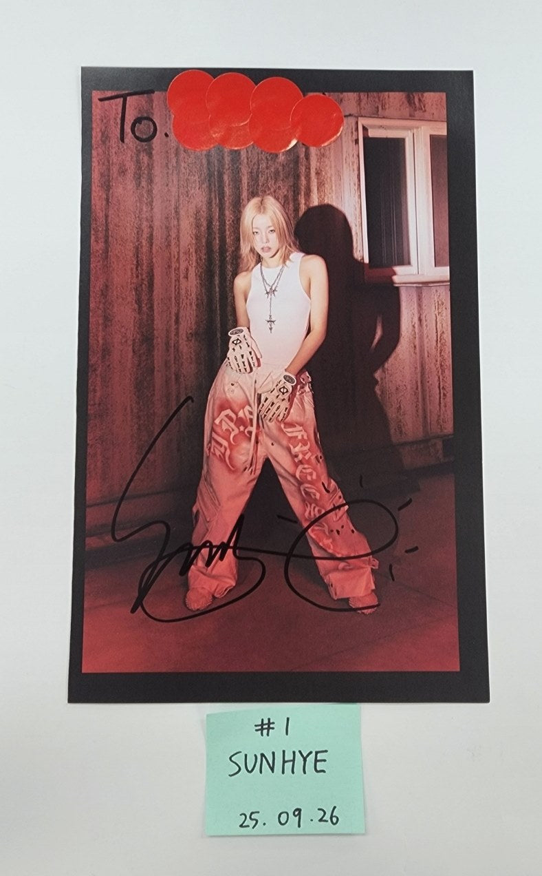 YOUNG POSSE "Growing Pain pt.1 : FREE" - A Cut Page From Fansign Event Album (Sticker Book ver.) [25.9.26]