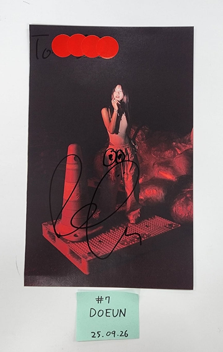 YOUNG POSSE "Growing Pain pt.1 : FREE" - A Cut Page From Fansign Event Album (Sticker Book ver.) [25.9.26]