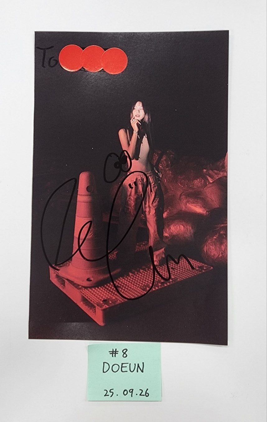 YOUNG POSSE "Growing Pain pt.1 : FREE" - A Cut Page From Fansign Event Album (Sticker Book ver.) [25.9.26]