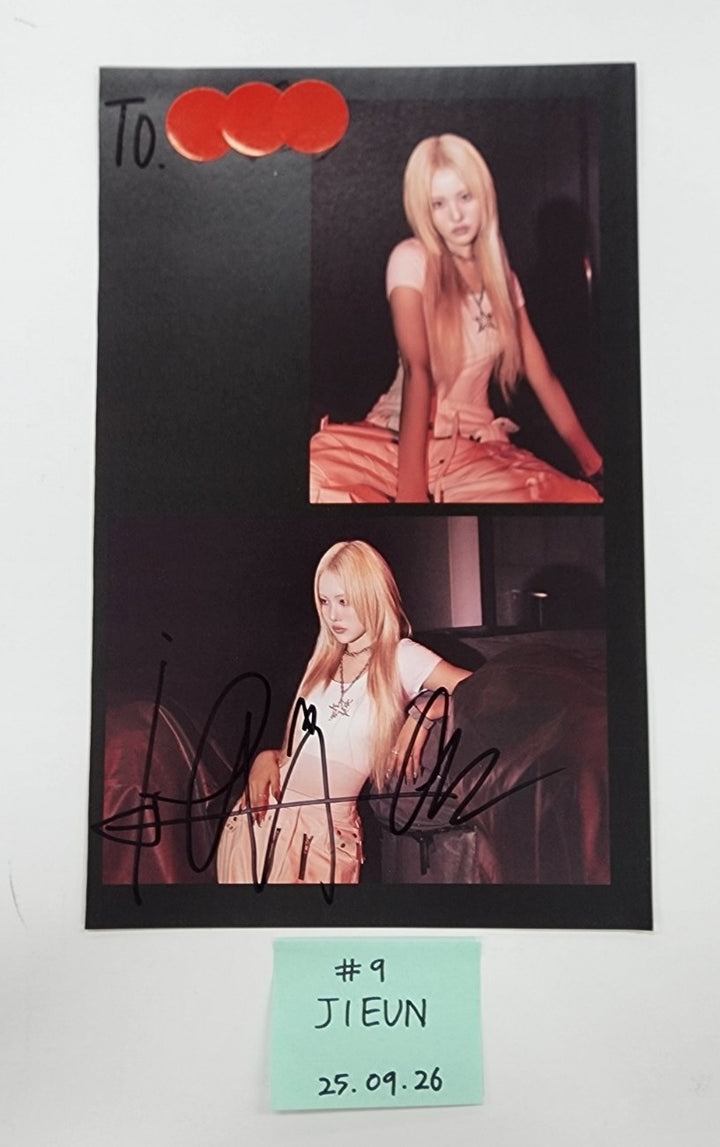 YOUNG POSSE "Growing Pain pt.1 : FREE" - A Cut Page From Fansign Event Album (Sticker Book ver.) [25.9.26]