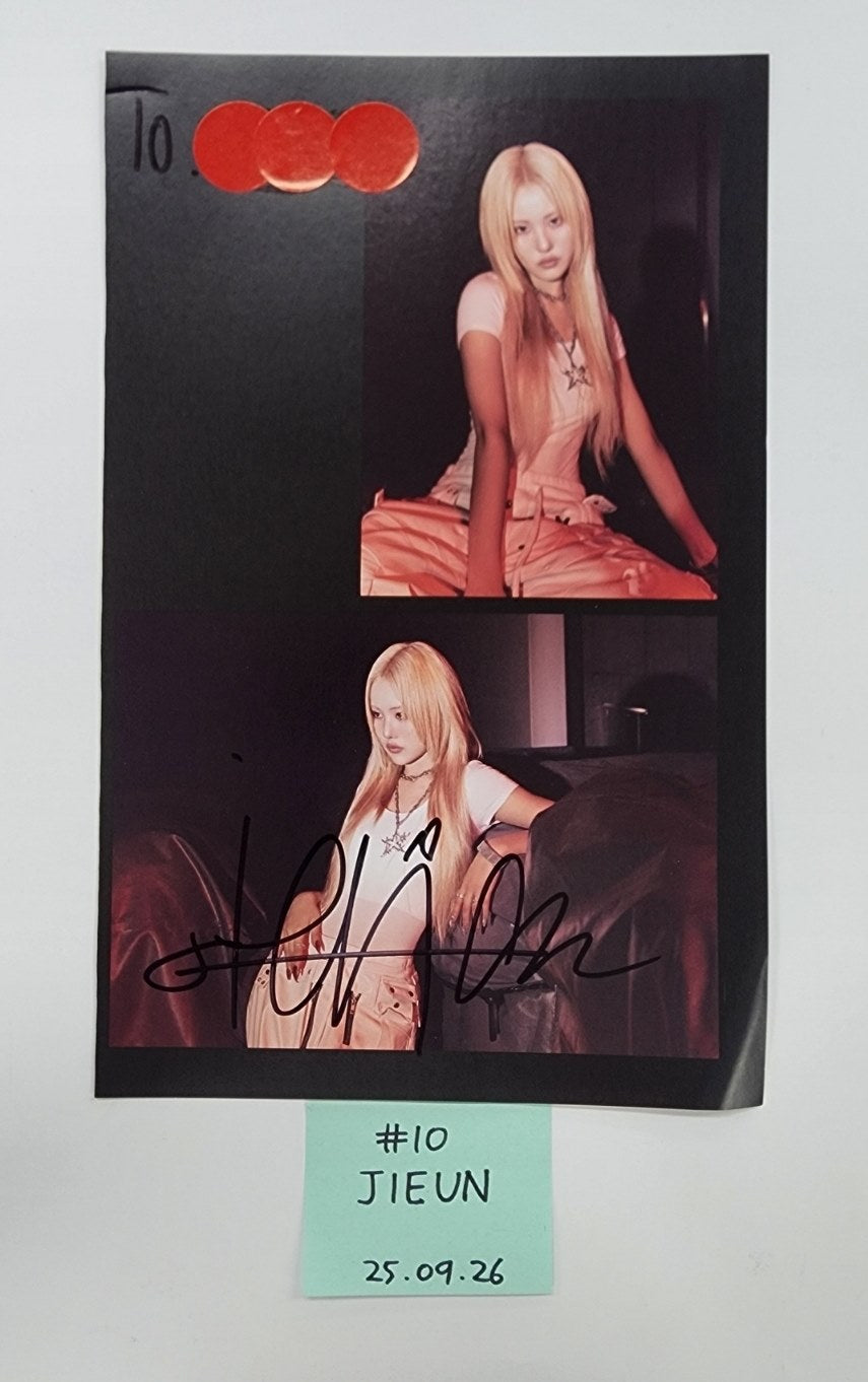 YOUNG POSSE "Growing Pain pt.1 : FREE" - A Cut Page From Fansign Event Album (Sticker Book ver.) [25.9.26]