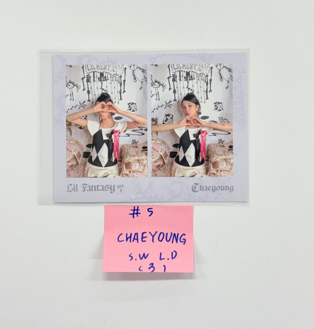 CHAEYOUNG (of Twice) "LIL FANTASY vel.1" - Soundwave Lucky Draw Event Photocard  [25.9.29]