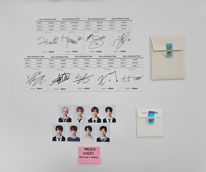 Xikers X Nacific - "Chapter 2 - The Intern Life" Premium Fresh Haircare  Photocard + ID Photo [25.9.29]