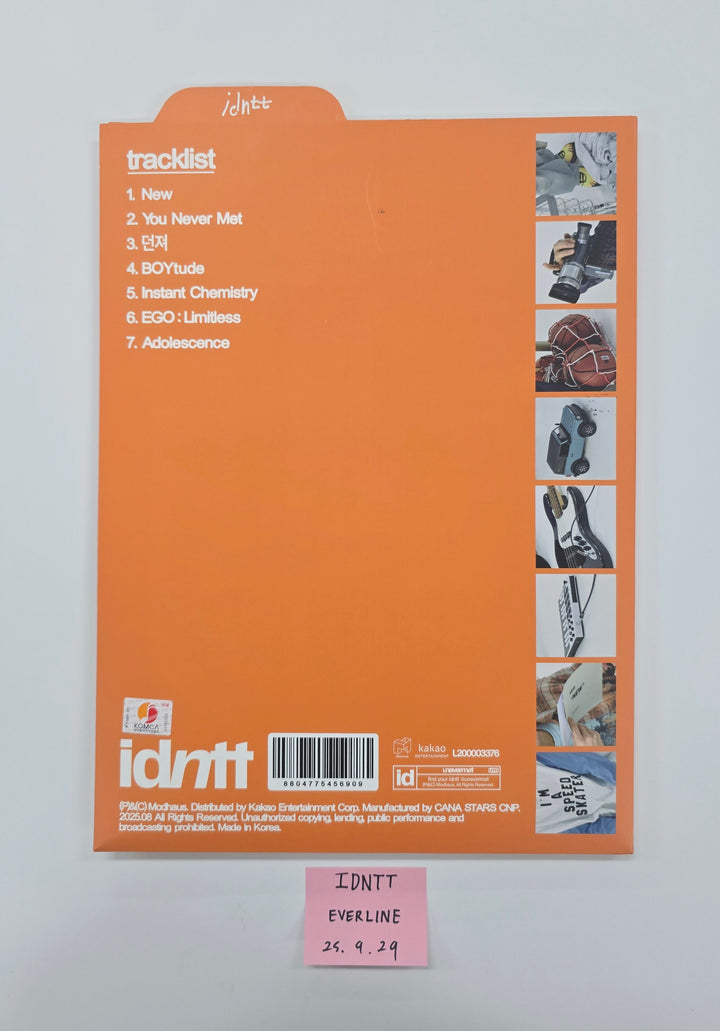 idntt "unevermet" - Hand Autograhped(Signed) Album [25.9.29]