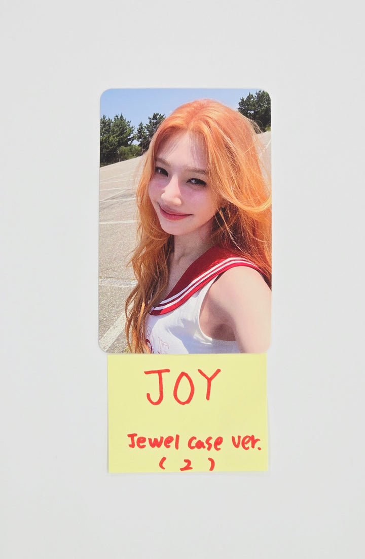 JOY (of Red Velvet) "From JOY, with Love" - Official Photocard (Jewel Case Ver) [25.9.30]